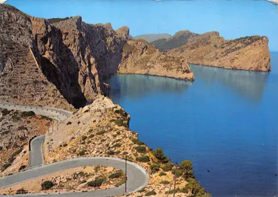 Mallorca — Vue de la côte depuis le phare — Cerdanà, PM 525