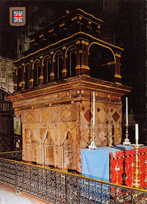 Westminster Abbey — Confessor's Tomb — FISA Golden Shield, n°10