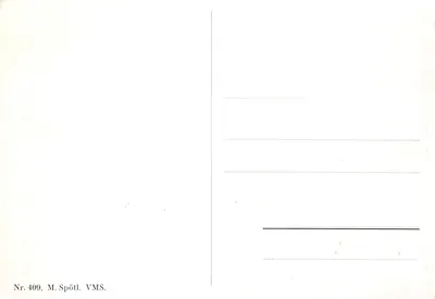 Jésus et l'ange — scène religieuse — éditeur M. Spötl VMS, n° 409 — पीछे