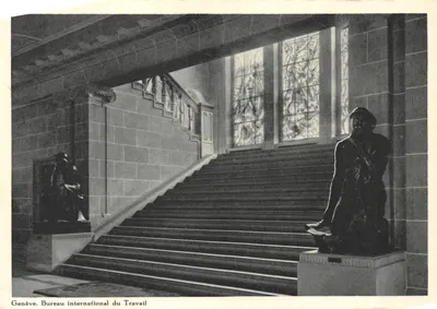 Escalier principal — Bureau international du Travail — Édition du B.I.T. No 36