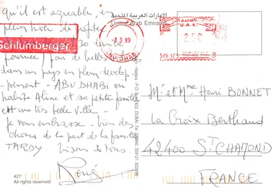 Désert et vie quotidienne — tentes, dunes, chameaux et faucon — éditeur non identifié, n° 427 — पीछे