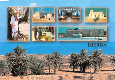 Djerba — paysages et monuments — Éditions MIRAGE