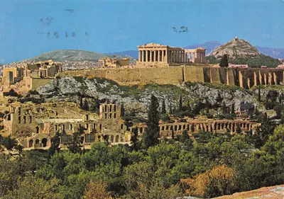 Athènes — Vue de l'Acropole — Éditeur : ΑΘΗΝΑΙ : 'Αποψις 'Ακροπόλεως