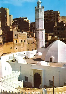 Mosquée du Pacha — Oran — éditeur B.E.D. Rue Lahouar