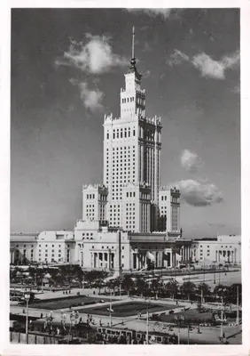 Warszawa — Palais de la Culture et des Sciences — éditeur Buro Wydawnicze „RUCH”