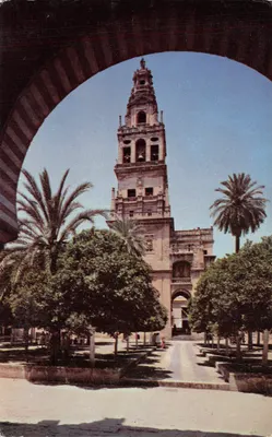 Córdoba — Patio de los Naranjos et Campanario de la Mezquita — Éditions Arribas Zaragoza n°2107