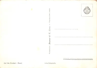 Pape Pie XII — lors de l'Anno Santo 1950 — éditeur AS 40 — पीछे