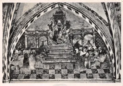 Jugement de Salomon — fresque — Edition Frs. Cuénoud, S. 063