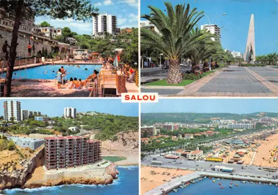 Salou — vue partielle de la Costa Dorada — éditeur RAYMOND, Tarragone