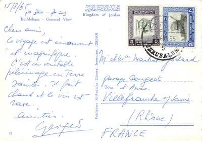Bethlehem — vue générale — Publishers of Jordan, n°18 — पीछे
