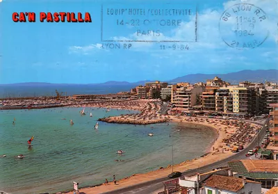 Ca'n Pastilla — vue du port et de la plage — Éditeur : EQUIP'HOTEL/COLLECTIVITÉ