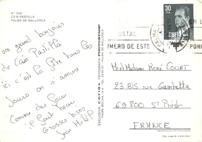Ca'n Pastilla — vue du port et de la plage — Éditeur : EQUIP'HOTEL/COLLECTIVITÉ — पीछे
