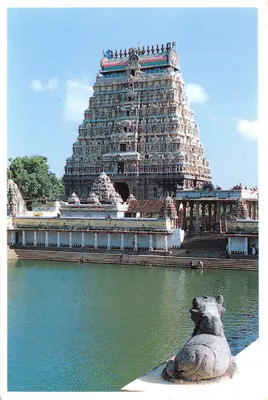 Chidambaram, Tamil Nadu — Nataraja Temple Tank — The Visual Information of India