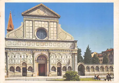 Florence - Santa Maria Novella — éditeur RICORDI Officine Grafiche S.p.A. Milano