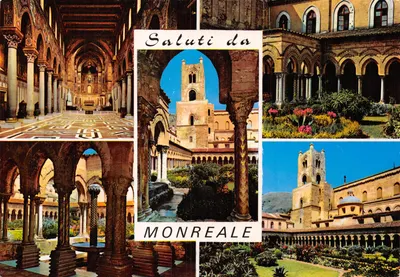Monreale — église et couvent — éditeur AR.CO. di C. Arnone & C