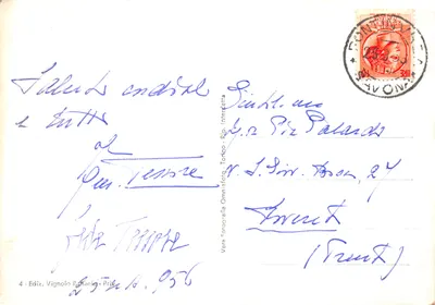 Pontinore - Vue panoramique — éditeur Vignolo Raffaolo, n°4 — पीछे