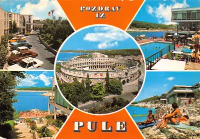 Pula — Amphithéâtre romain et plages — IZDAVAČ VJESNIK — ZAGREB