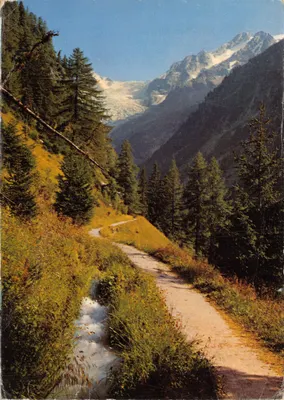La Forclaz sur Martigny, le bisse vers le glacier du Trient et la Pointe des Grands — Édition Martigny