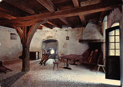 Château de Chillon — Salle des gardes — éditeur VERLAG BERINGER & PAMPALUCHI, Zurich, n° W5782