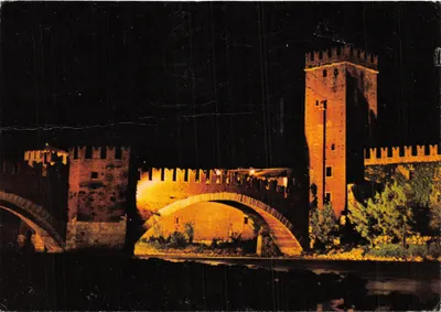 Pont Scaligero — Pont Scaligero à Verona — Éditeur ANCORÀ, n°13