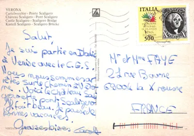 Pont Scaligero — Pont Scaligero à Verona — Éditeur ANCORÀ, n°13 — पीछे