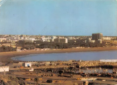 Agadir — vue sur la baie et la ville — Reproduction exclusive Sochepress