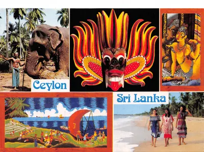 Ceylon — paysages et traditions — éditeur Ceylon * Heimat des Gold-Teefix