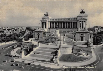Roma - Mon. Vittorio Emanuele II — Monument à Victor-Emmanuel II, éditeur Stile Grafico Cesare Capella Milano