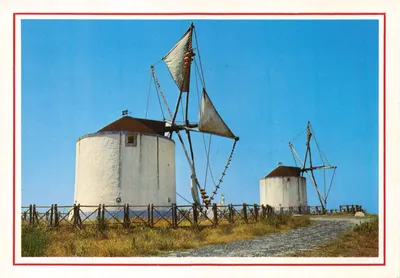 Moulin à vent — Les Moinhos de Lisboa — éditeur DÚLIA, n° 2076