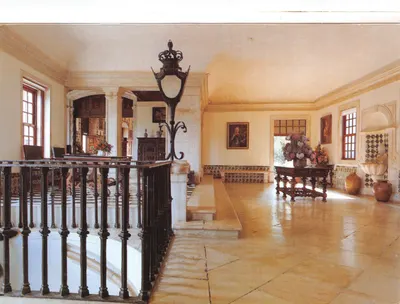 Sala dos Arieiros — intérieur du Palácio Nacional de Sintra — éditeur ELO MAFRA, n° 01.157