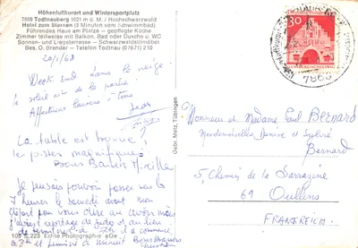 Café-Restaurant-Sternen — éditeur Echte Photographie eOe, n° 105 S. 223 — पीछे