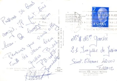 Roses (Costa Brava) — Vue partielle du quai — Éditeur Comercial Escudo de Oro, n° 5238 — पीछे