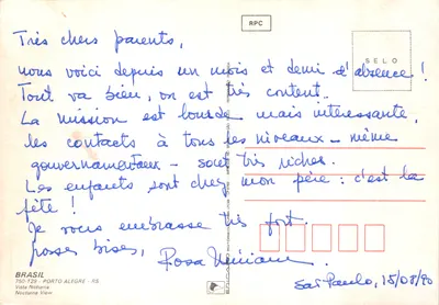 Porto Alegre — vue nocturne — éditeur EDICARDO — पीछे