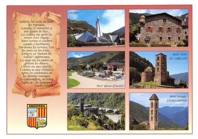 Andorra — Emblematic Places and Landscapes — publisher DISTRIBUTUCIONS APA-ENCAMP