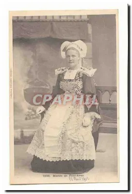 Noiva de Pont-Aven — Coleção VILLEMIN, Quimper — n° 1456