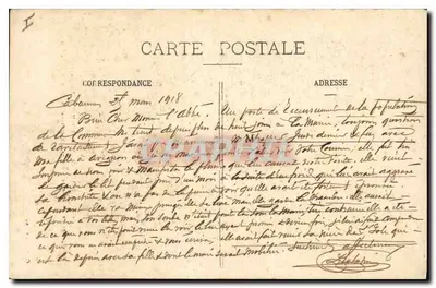 Notre-Dame-de-Rochefort (Gard) — Stacja Agonii Naszego Panaka przed Krzyżem Jerozolimskim — CL. D., La Flèche — Rewers