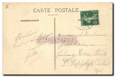 N.-D. de ROCHEFORT (Gard) — No declive da Santa Montanha — O Grande Jardim das Estações — Verso