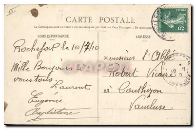 Notre-Dame-de-Grâce — Wierzchołek Świętej Góry — Wydawca: La Gloche, n°142 — Rewers