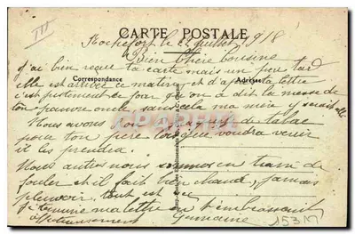 N.-D. de ROCHEFORT-du-GARD — A Esplanada da Madona — Cliché D. La Fieche — Verso