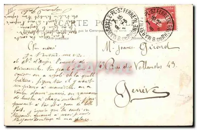 N.-D. des Anges — Fontanna Pana Tassy — Marsylia — Rewers
