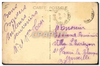 Miramas — La Chiesa — Edizione La Cigogne, n° 1.657 — Verso