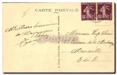 Meyrargues (8-du-R) — As Arcadas — Edit. Brun — Verso