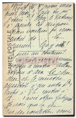 Castelo de Meyrargues e Ruínas do Aqueduto Romano — Bilhete postal antigo Graphil — Verso