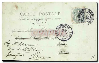 Le Tréport — Katedra św. Jakuba — LL, n°25 — Rewers