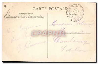 Le Tréport — Gros temps — Editore non identificato, n° 35 — Verso