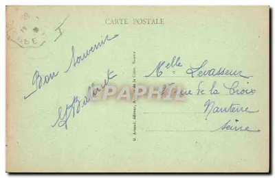 Dieppe - L'Esplanade del Casinò e il Castello — G. Arnaudi, editore, Nantes, n°82 — Verso