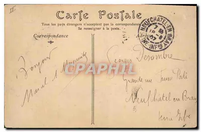 Dieppe — Les Bains de Mer — Wydawca nieznany, n° 86 — Rewers