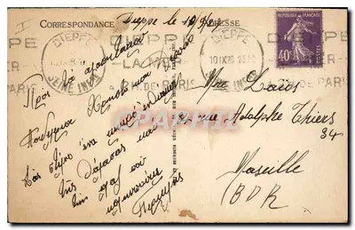 Dieppe — Ogólny widok — LL — Rewers