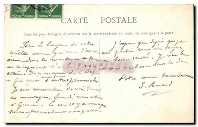 La Vallée des Moulins — Trasa z St-Claude do Septmonts — Jura-Touriste — Wyd. Bourgeois Frères Chalo — Rewers