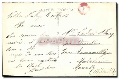 Dole (Jura) — Cours Salai-Maurice, Jaskinie i Pomnik Pasteura — Wydanie i Cliché Ketterer — Rewers